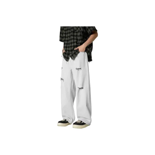 KM Jeans Unisex White