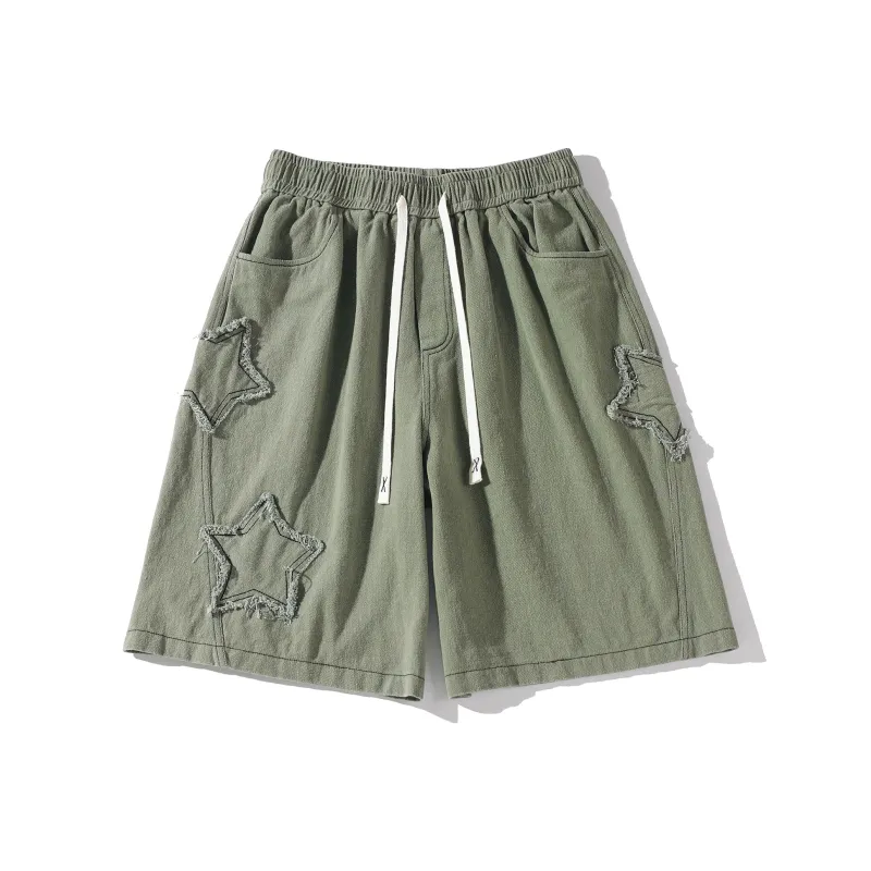 NONEVENT Denim Shorts Unisex-0