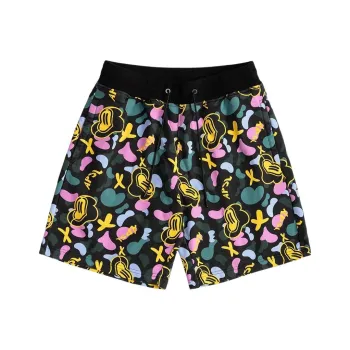 AlphaStyle Casual Shorts Unisex Black