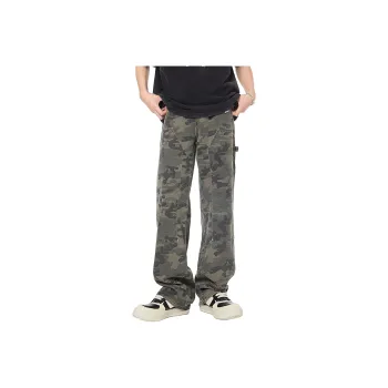 Zanzas Casual Pants Unisex Army Green