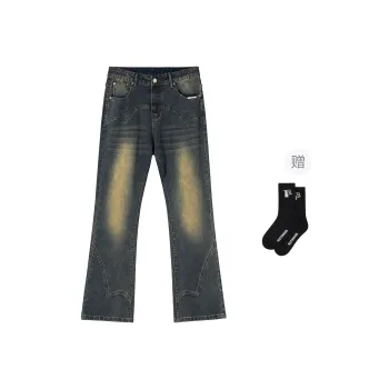 PILOTDRAGON P&D 24FW Jeans Unisex Dark Blue