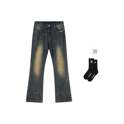 PILOTDRAGON P&D 24FW Jeans Unisex Dark Blue