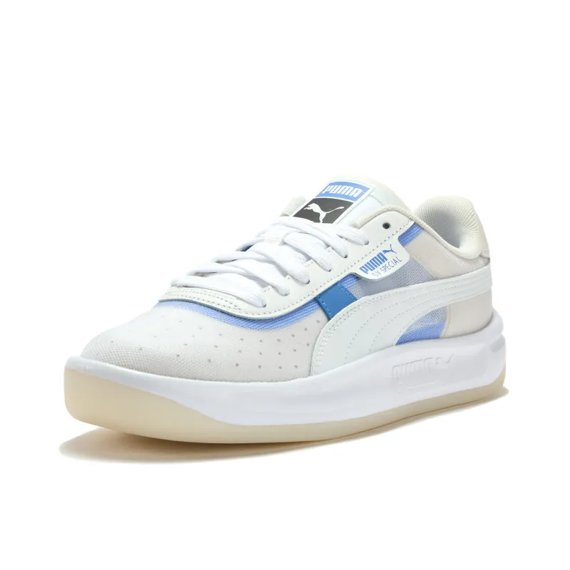 PUMA GV Special Anti Slip Wear Resistant Low Top Casual Shoes Unisex White Blue-3