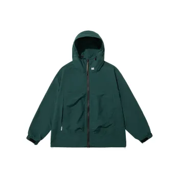 SET FUNS Jackets Coats Unisex Deep Lake Green