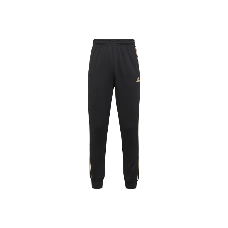 Adidas Casual Pants Men's Black Gold-0