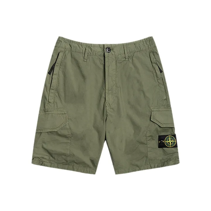 STONE ISLAND Cargo Shorts Men's Green-0