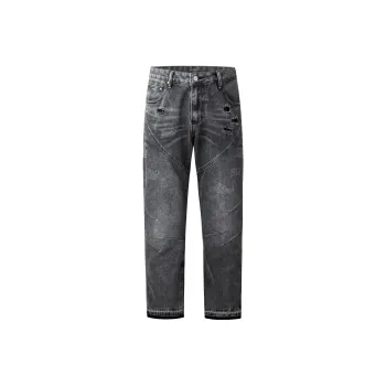 GTRG Jeans Unisex Black Gray Color