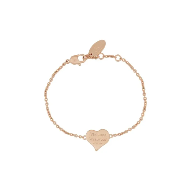 Vivienne Westwood Brass Bracelets Unisex Rose Gold-1