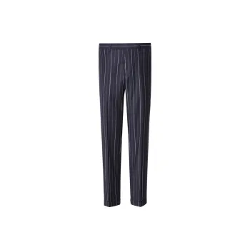 LIU·JO UOMO Suit Trouser Men's Navy Blue Stripes