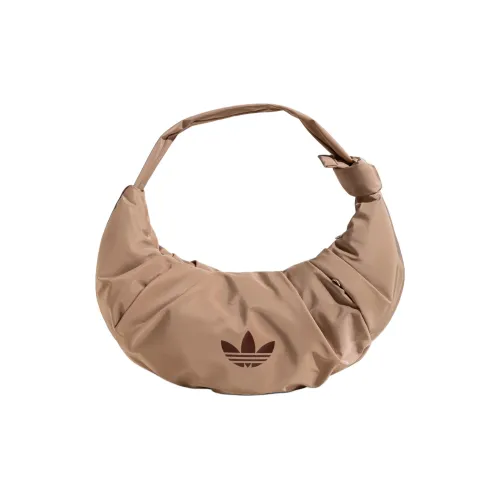 Adidas Originals Recycled Polyester Cloud Bag, Shoulder Bag Large Size Women's Warm Sand