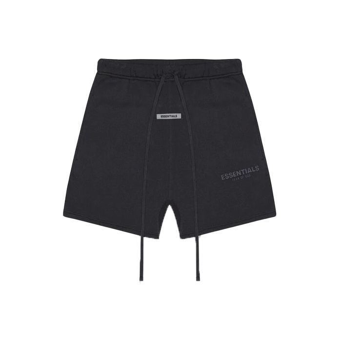 パンツ FOG ESSENTIALS SweatShorts Black Size M Fear of God Essentials Jet Black Sweat Shorts | PacSun