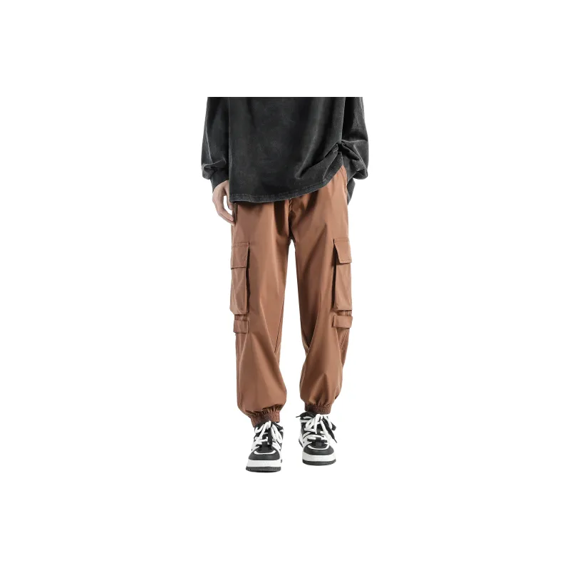 RASHOMONG Cargo Pants Unisex-3
