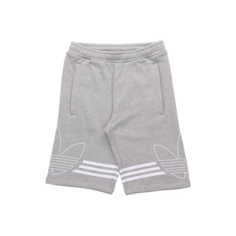 Adidas Originals Casual Shorts Men's Medium Heather Gray-0