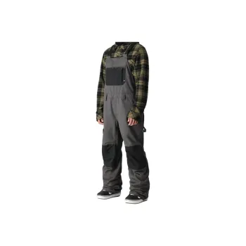686 Overalls Men's Charcoal Gray