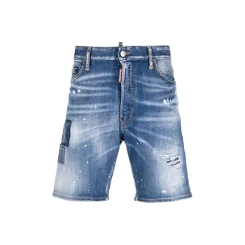 DSQUARED 2 Distressed Denim Shorts