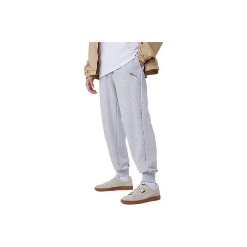 PUMA RELAXEDESS Knitted Sports Pants Men's Gray