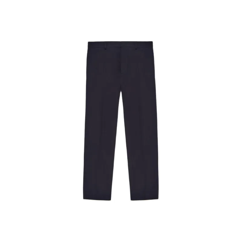 JIL SANDER Elasticated Waistband Cropped Trousers-0