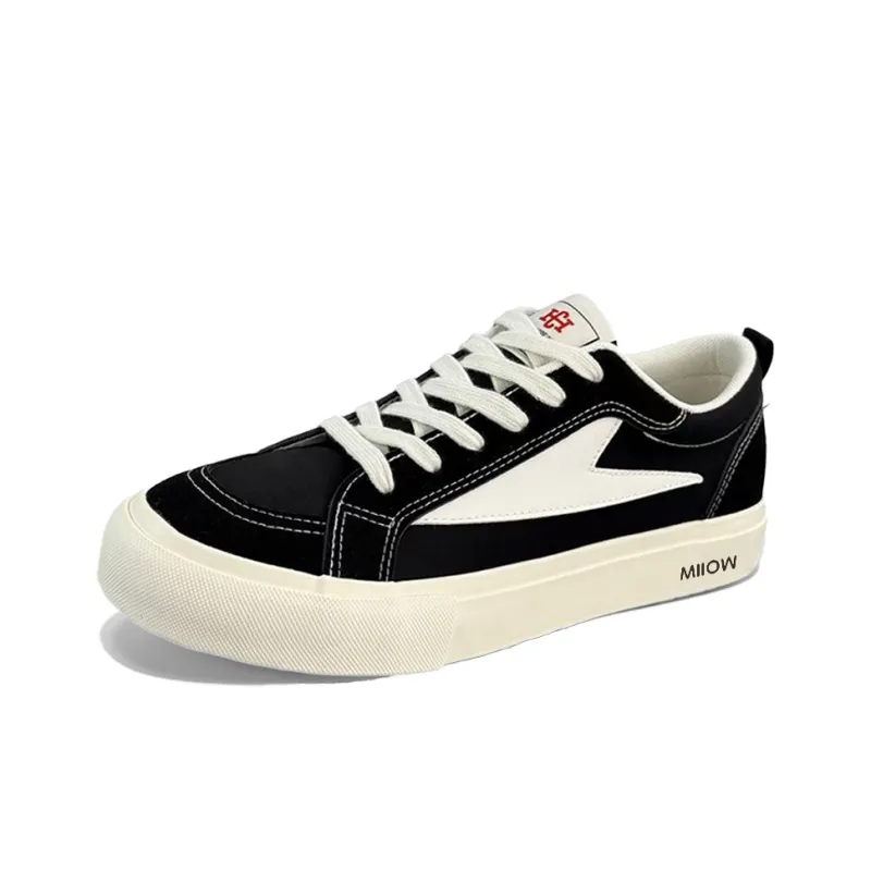 MIIOW Slip Resistant, Abrasion Resistant, Breathable Low Top Skateboard Shoes Men's Box-1