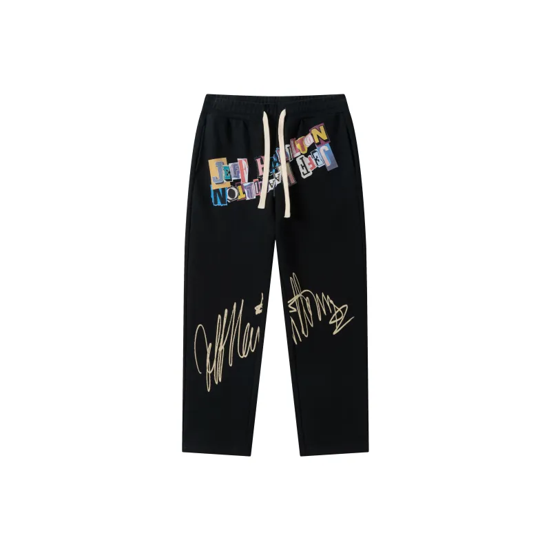 JEFF HAMILTON Knitted Sweatpants Unisex-0