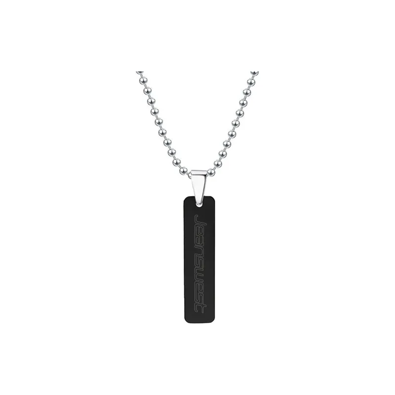 JEANSWEST Titanium Steel Necklaces Unisex-2