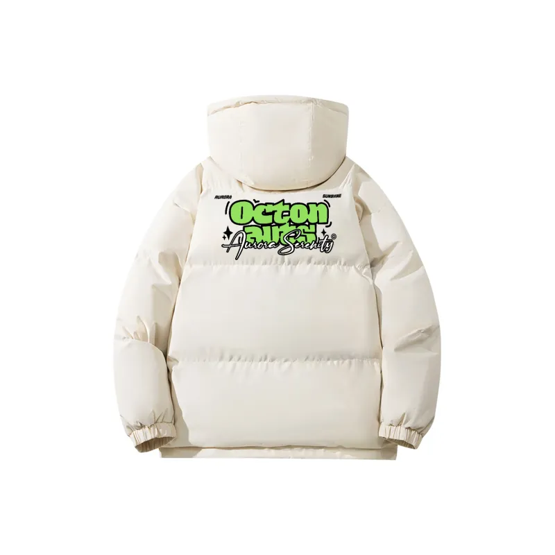 Small Columns Under The Sea Puffer Jacket Unisex-4