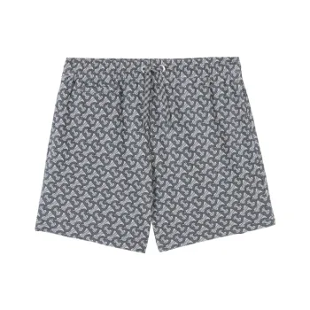 Burberry Casual Shorts Men Gray