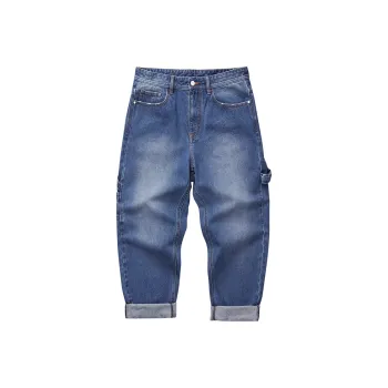 FAIRWHALE Jeans Unisex Medium Blue