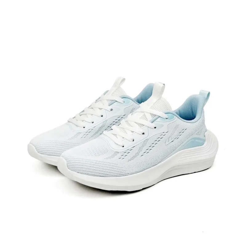 Warrior Breathable, Lightweight Coverage Low Top Casual Running Shoes Women's White Blue-1