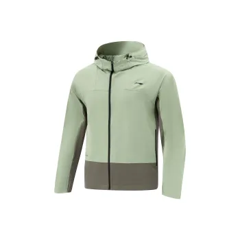 LiNing Smoothie Trench Coat Men's Pea Green