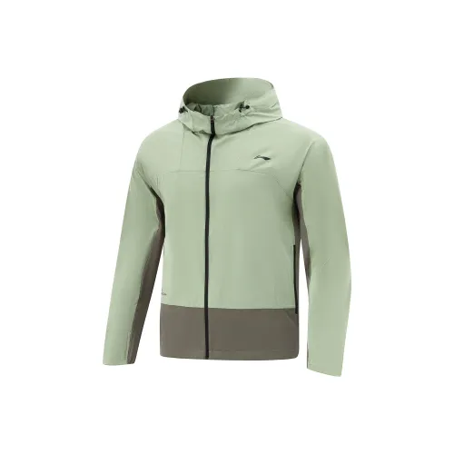 LiNing Smoothie Trench Coat Men's Pea Green