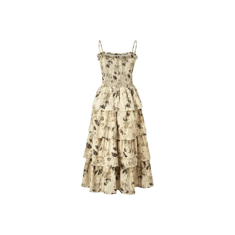 Incolore Slip Dress Women's Khaki-1