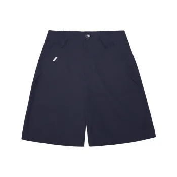 UNVESNO SS21 Loose Fit Shorts Unisex Navy Blue