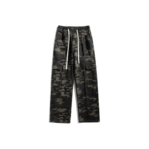 Dsquared2 Kids printed denim shirt jacket Camouflage