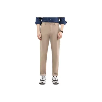 SEPTWOLVES Casual Pants Men Khaki