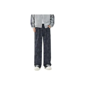 SONGS ALONG Casual Pants Men's Black
