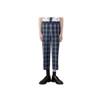 THOM BROWNE Low rise Drop crotch Tailored Trousers