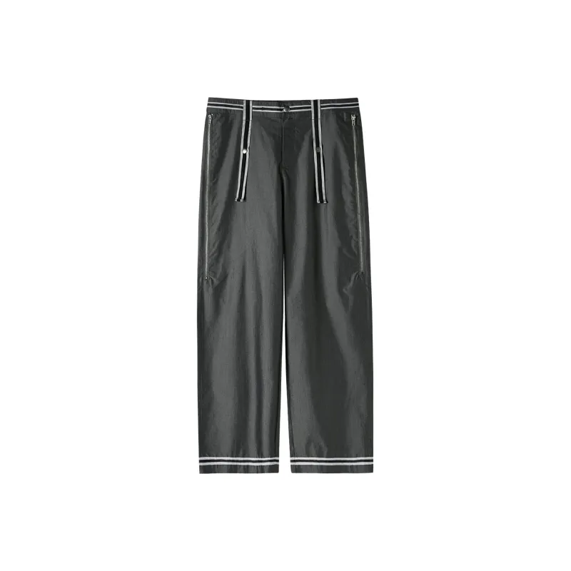 COKEIN Casual Pants Men Dark Gray-0