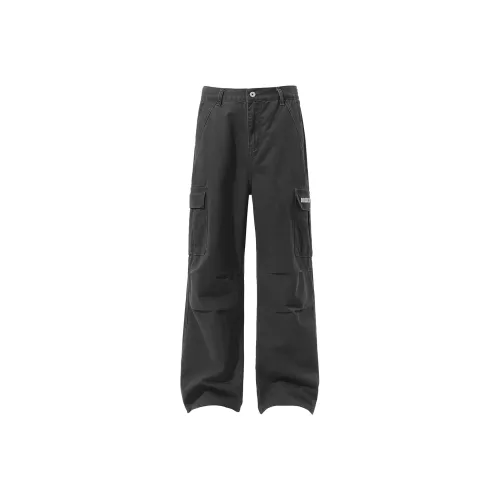 DUKE+DEXTER Cargo Pants Unisex Washed Out Black