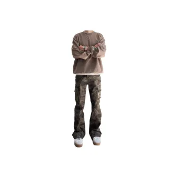 CORNILOT Cargo Pants Unisex Camouflage