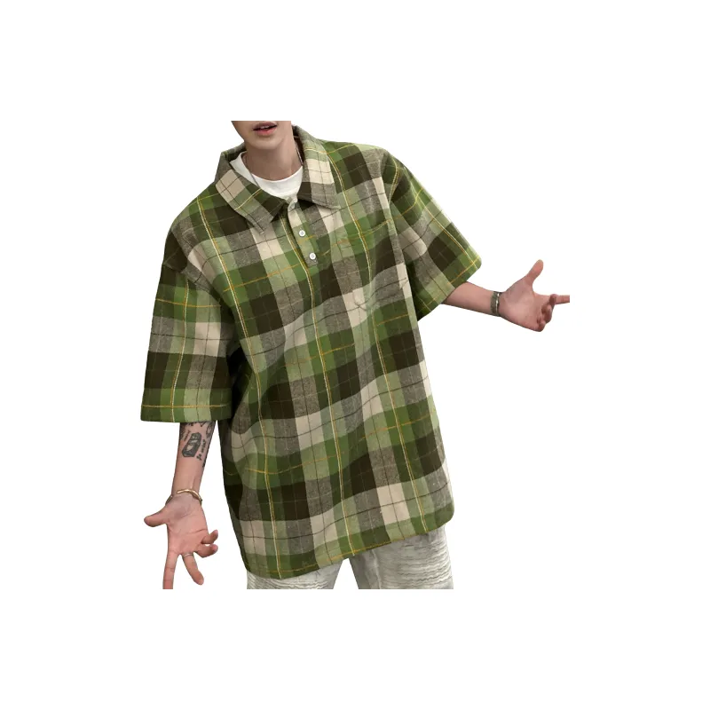 MARK WAFFLE Polo Shirts Unisex-4