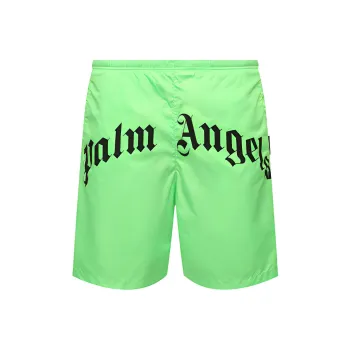 PALM ANGELS Casual Shorts Men Green