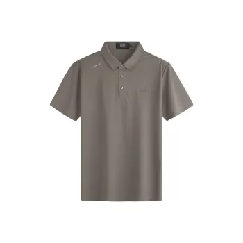 FIRS Polo Shirt Men's Linen Brown