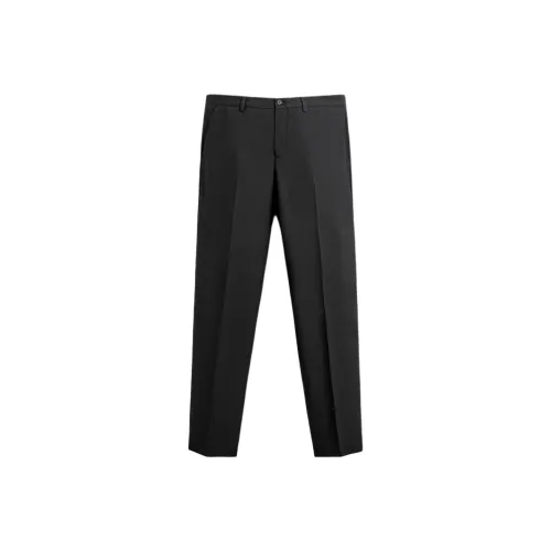 ZARA Suit Trousers Men Black