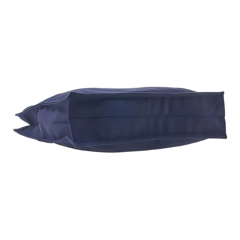 STUDIO NICHOLSON Cotton Tote Bag, Shopping Bag, Handbag, Shoulder Bag Trumpets Women's Dark Marine Blue-3