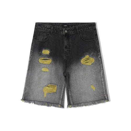 N-MAX Denim Shorts Men Black
