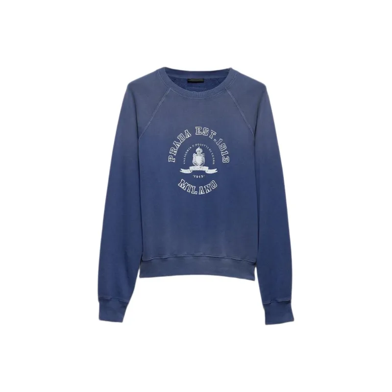 PRADA Cotton Fleece Sweatshirt-0