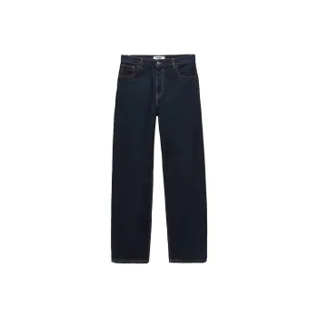 MSGM Logo patch Cotton Jeans