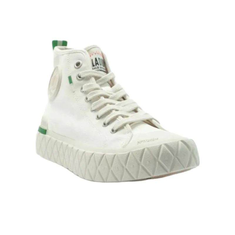 Palladium PALLA ACE CHUKKA Anti Slip Wear Resistant Mid Top Casual Shoes Unisex White-2