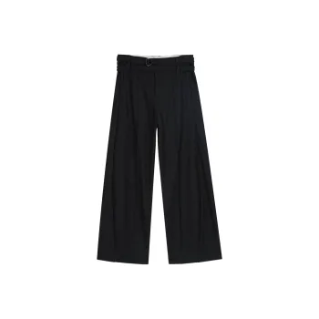 SIMPLE PROJECT Casual Pants Unisex Carbon Black