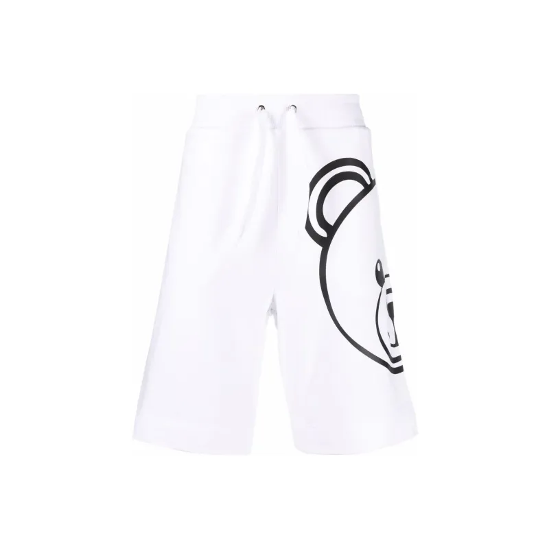 MOSCHINO Casual Shorts Men White-0
